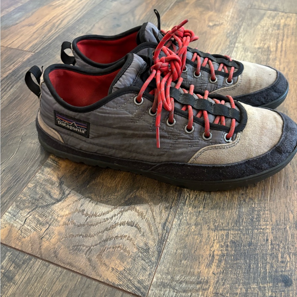 Patagonia Men's Gray and Black Activist Hiking Shoes